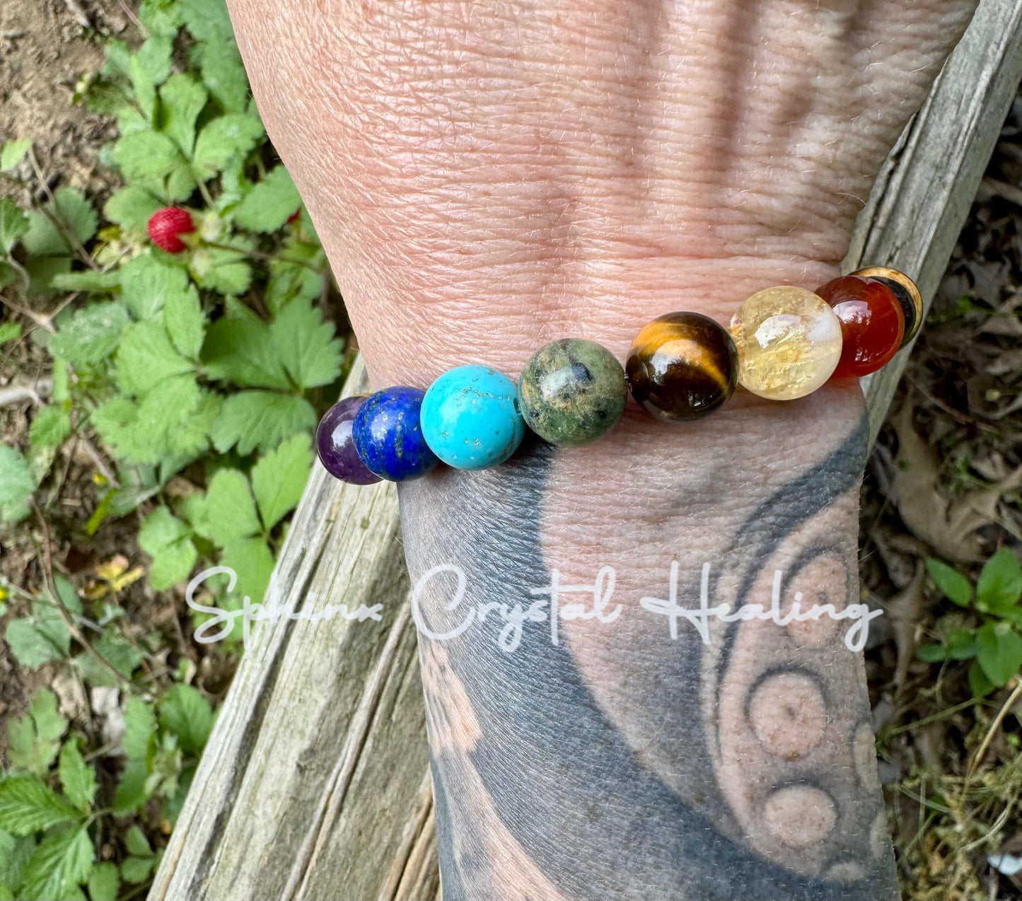 10MM Grounded Connection To Earth - Chakra Energy Bracelet - Confidence & Protection - REAL High Quality Gemstone Grounding Bracelet