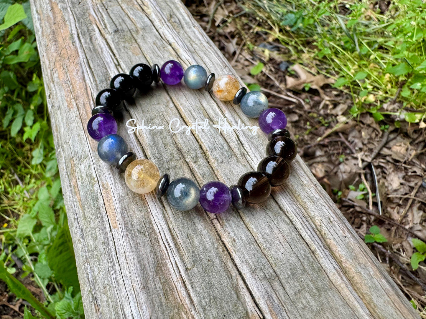 10MM Libra Energy - Unisex Zodiac Horoscope Bracelet - "The Diplomat, Libra" September October Birthday - Real Crystal Healing Gemstones
