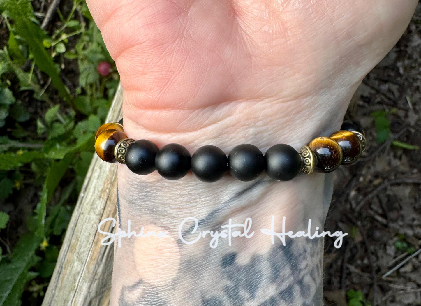 Business Mindset - Wise Leadership “ The God Father “ Success & Prosperity Bracelet - Crystal Therapy Quality Malachite Gemstone Bracelet