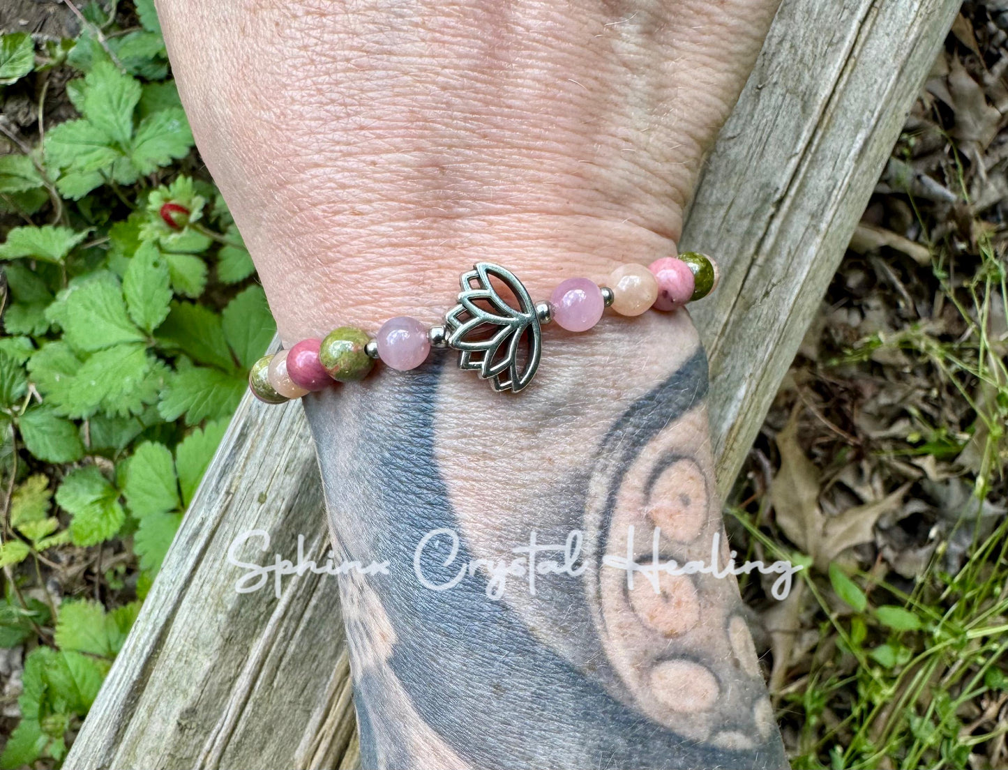 Self Love - Positive Self Image - Confidence & Emotional Healing " Love in Me " Recovery Uplifting Crystal Therapy Holistic Bracelet