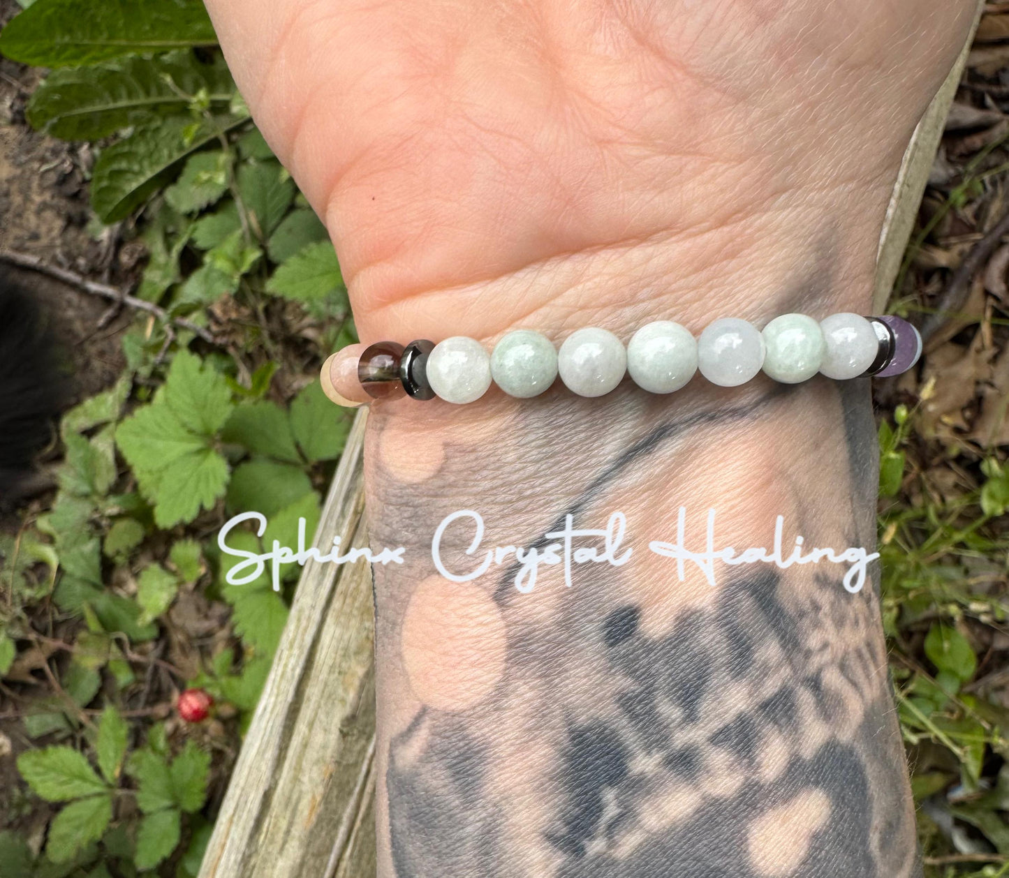 6mm Abundance & Spiritual Harmony - PASTEL Chakra Stones - AAA Burma Jade - Peaceful Calming Energy - Crystal Healing AAA Gemstone Bracelet