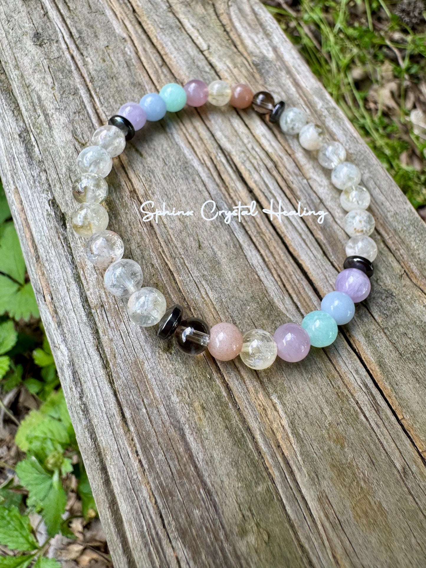 6mm Joy & Abundance - PASTEL Chakra Stones - Citrine - Gratitude High Vibration Stones - AAA REAL Crystal Healing Gemstone Bracelet
