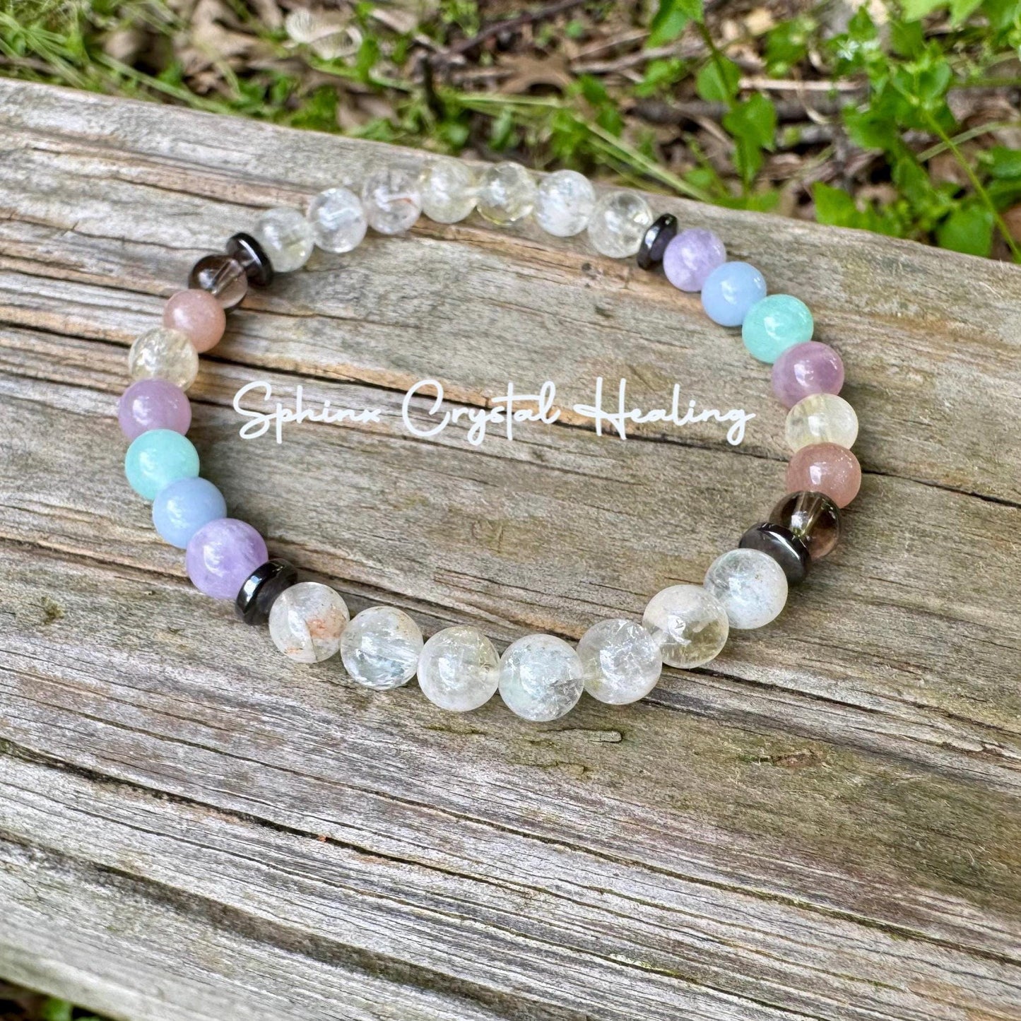 6mm Joy & Abundance - PASTEL Chakra Stones - Citrine - Gratitude High Vibration Stones - AAA REAL Crystal Healing Gemstone Bracelet