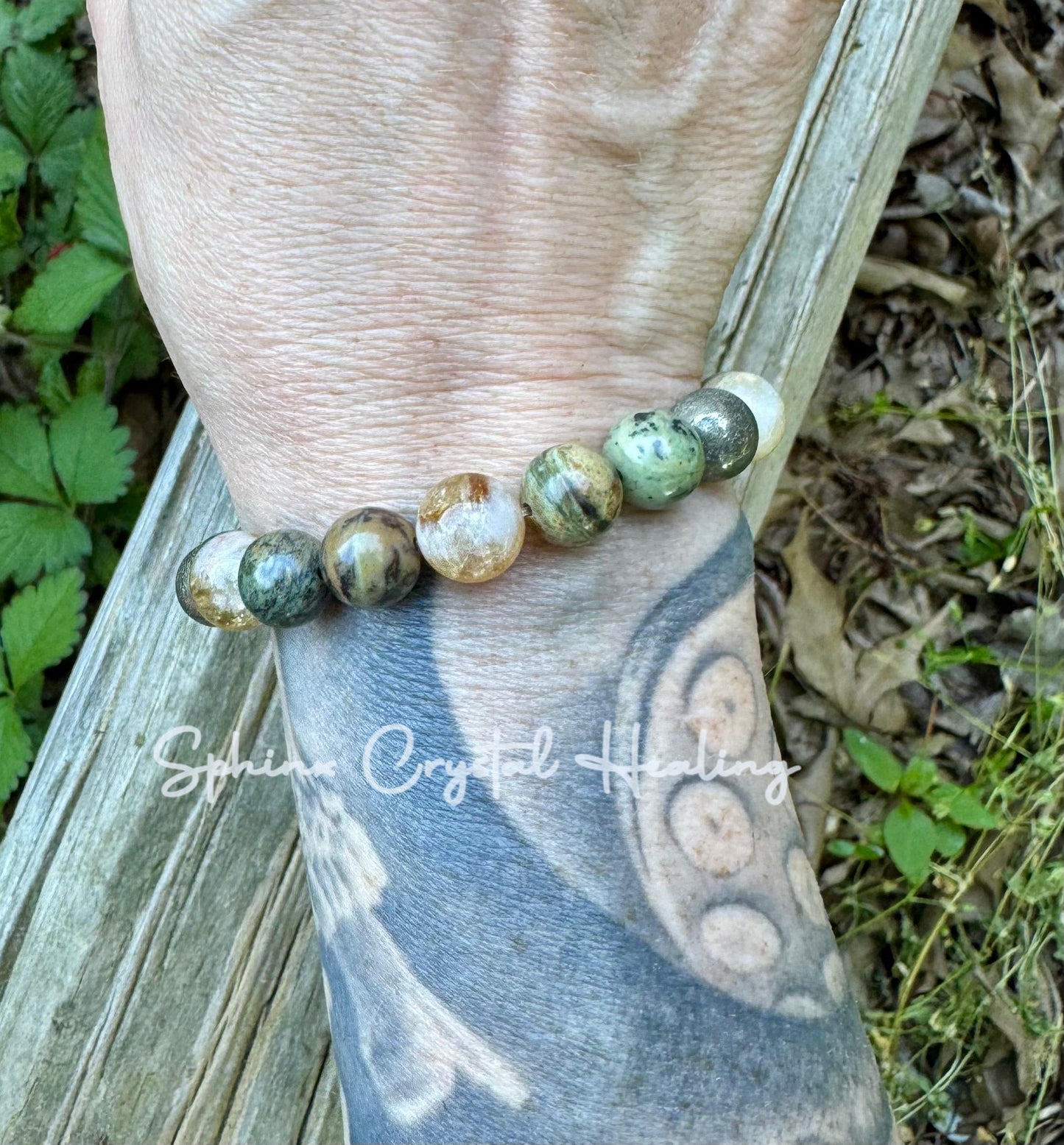 10MM Manifest Prosperity & Abundance " Show Me The Money " Success Business Mindset -  Wealth and Fortune - AAA Crystal Gemstone Bracelet
