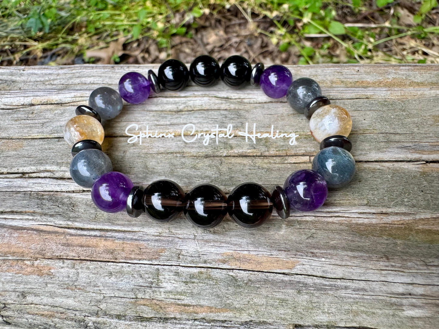 10MM Libra Energy - Unisex Zodiac Horoscope Bracelet - "The Diplomat, Libra" September October Birthday - Real Crystal Healing Gemstones