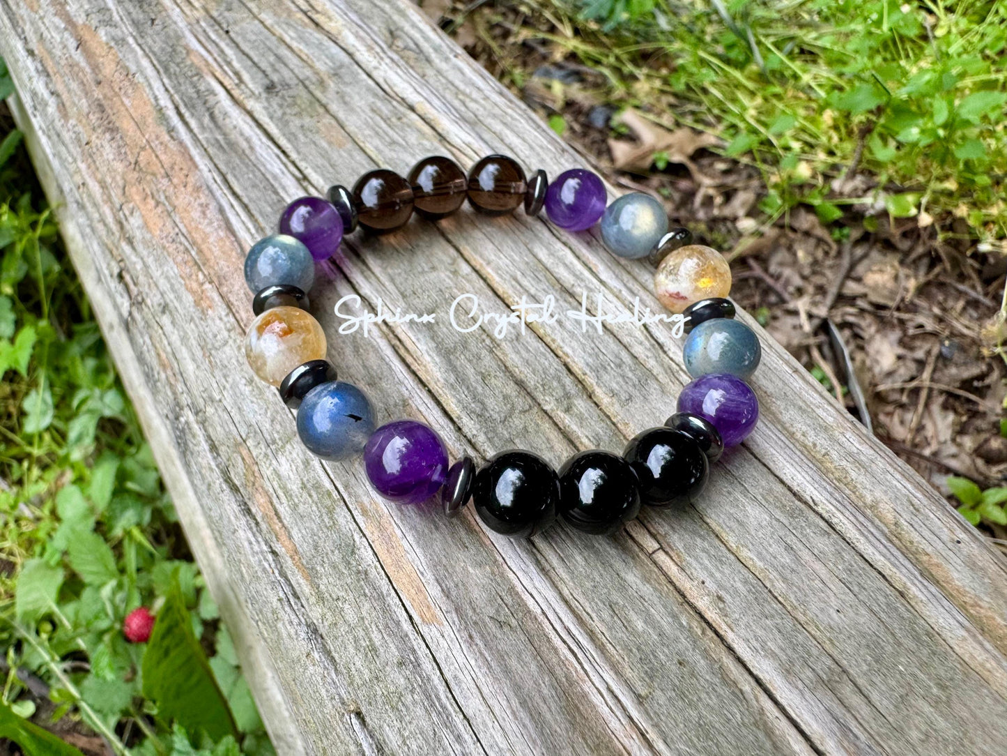 10MM Libra Energy - Unisex Zodiac Horoscope Bracelet - "The Diplomat, Libra" September October Birthday - Real Crystal Healing Gemstones