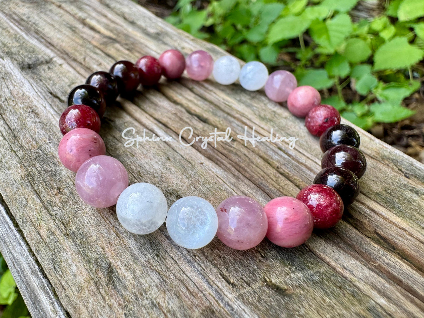 8mm Manifest Love - Spiritual Intimacy " The Law of Attraction " Attract Soul Mate - Life Partner - Crystal Healing AAA REAL Ruby Bracelet