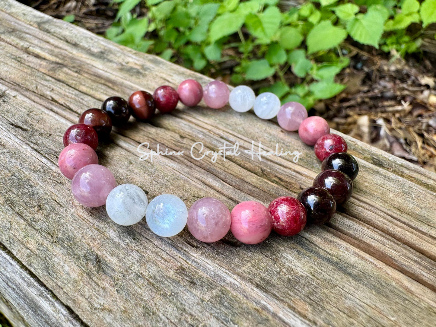 8mm Manifest Love - Spiritual Intimacy " The Law of Attraction " Attract Soul Mate - Life Partner - Crystal Healing AAA REAL Ruby Bracelet