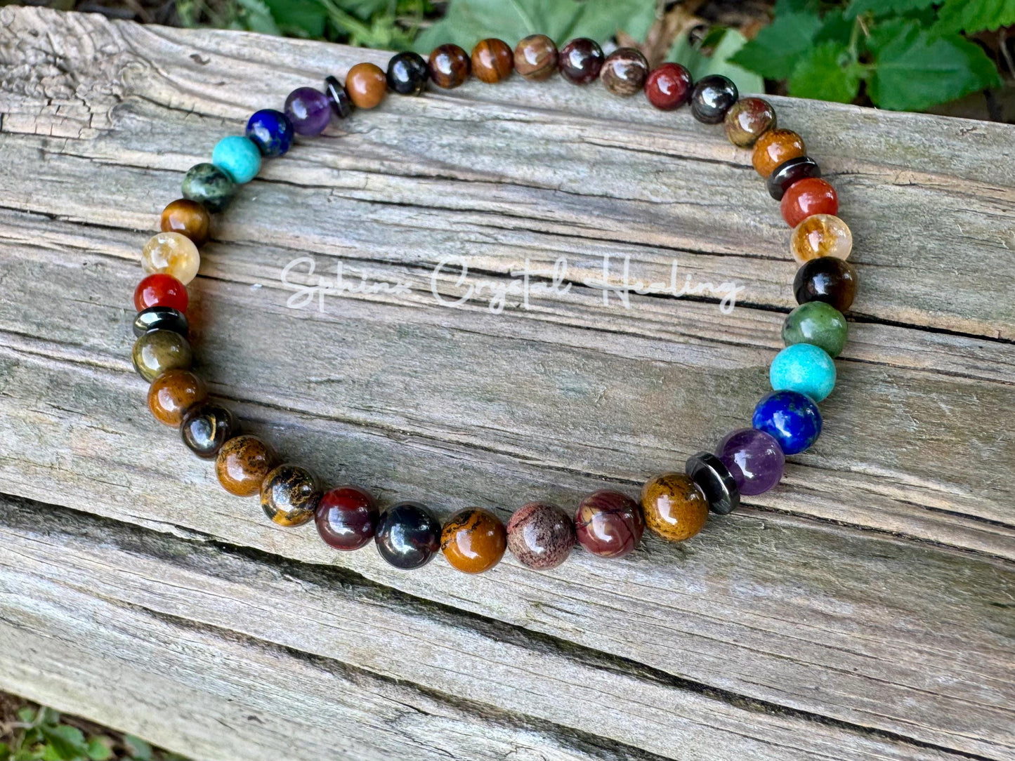Strength Protection & Courage - AAA High Grade Red Tiger Iron - Chakra Energy Balance - Real Quality Crystal Healing Gemstone Anklet