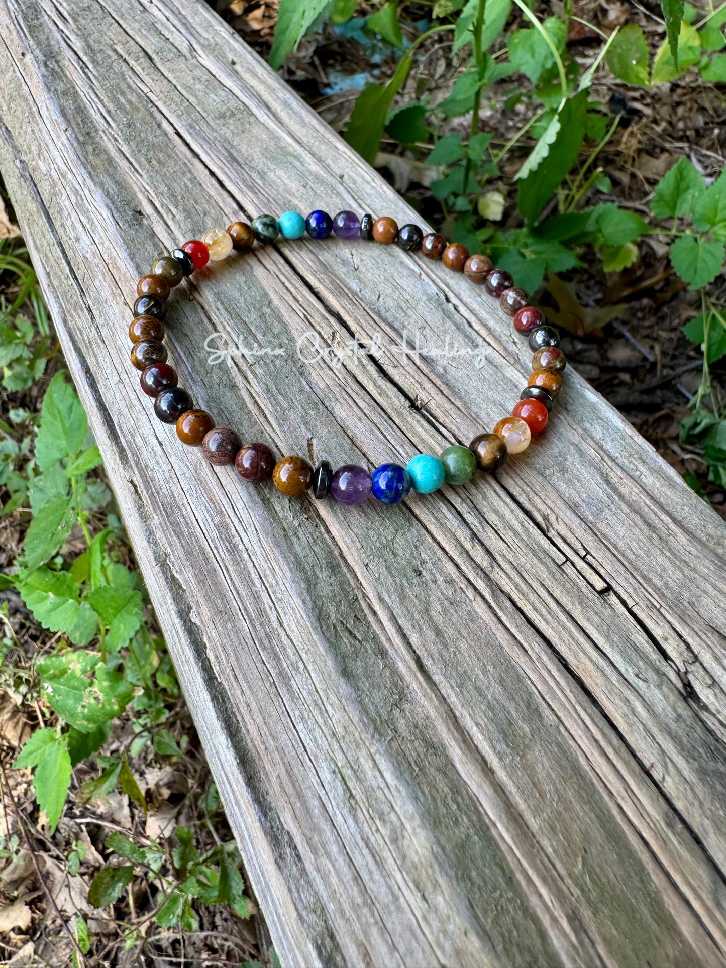 Strength Protection & Courage - AAA High Grade Red Tiger Iron - Chakra Energy Balance - Real Quality Crystal Healing Gemstone Anklet