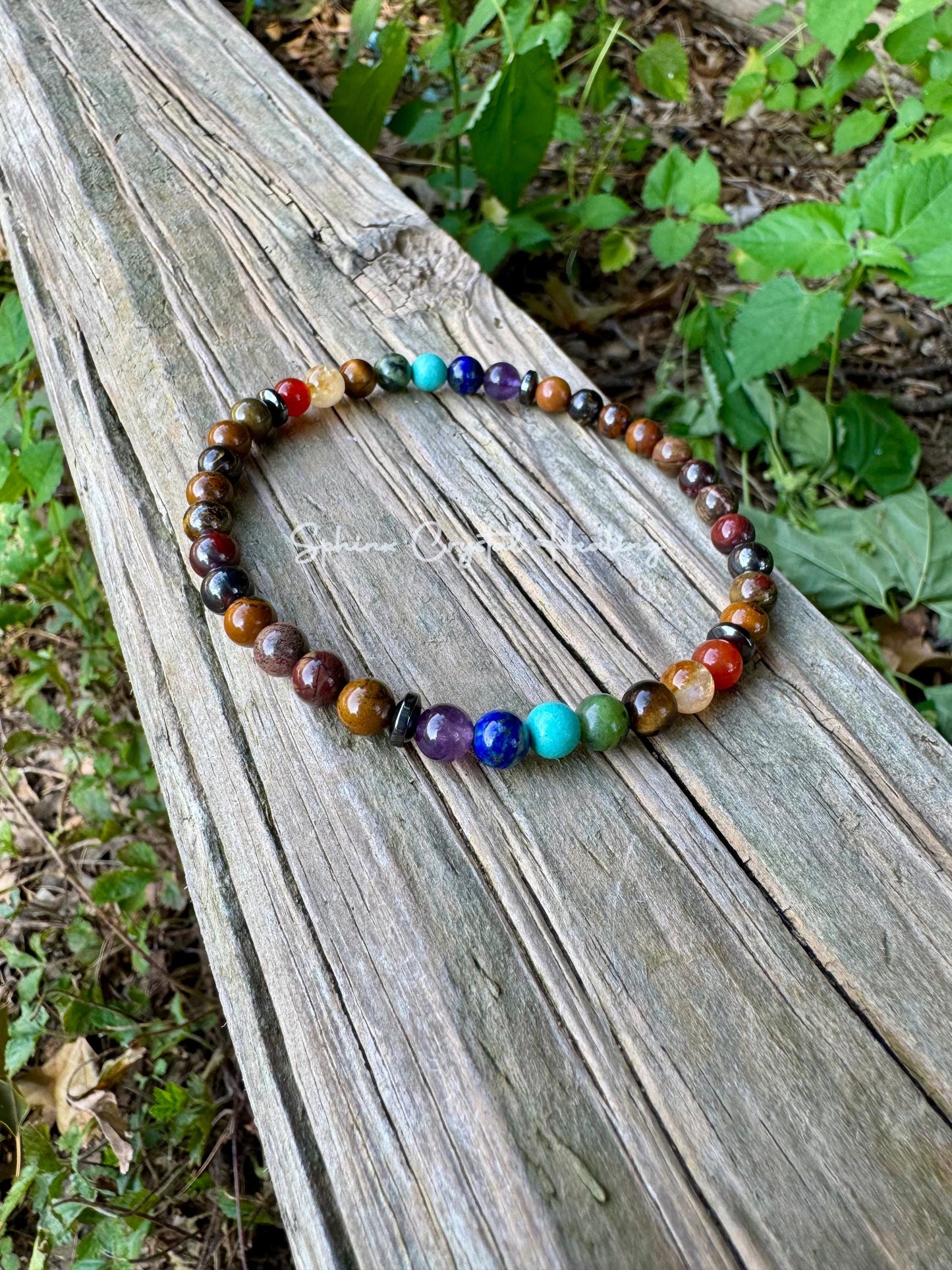 Strength Protection & Courage - AAA High Grade Red Tiger Iron - Chakra Energy Balance - Real Quality Crystal Healing Gemstone Anklet