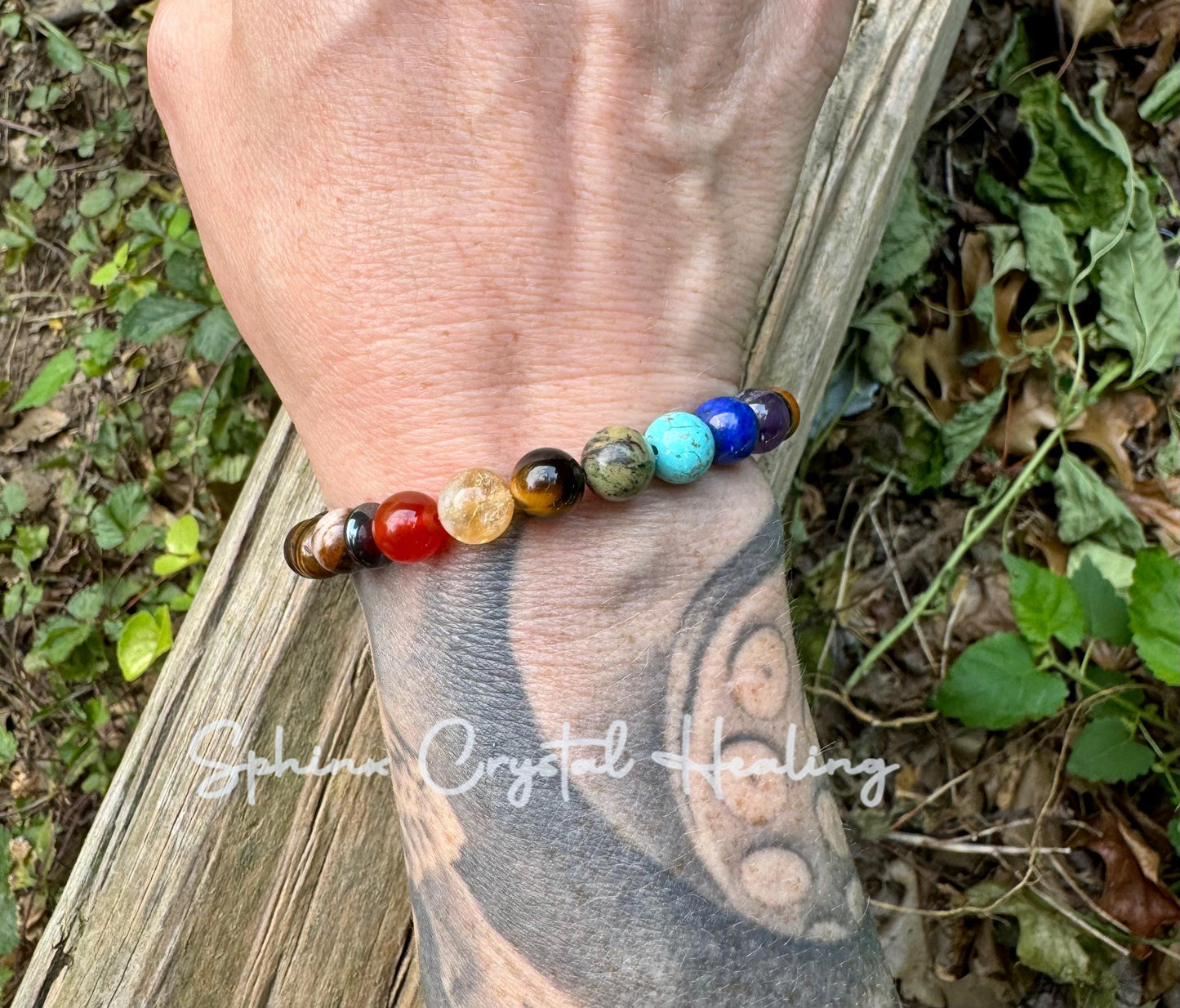 Chakra Balance - AAA High Grade Red Tiger Iron - Grounding - Strength - Protection - Real Quality Crystal Healing Gemstone Bracelet