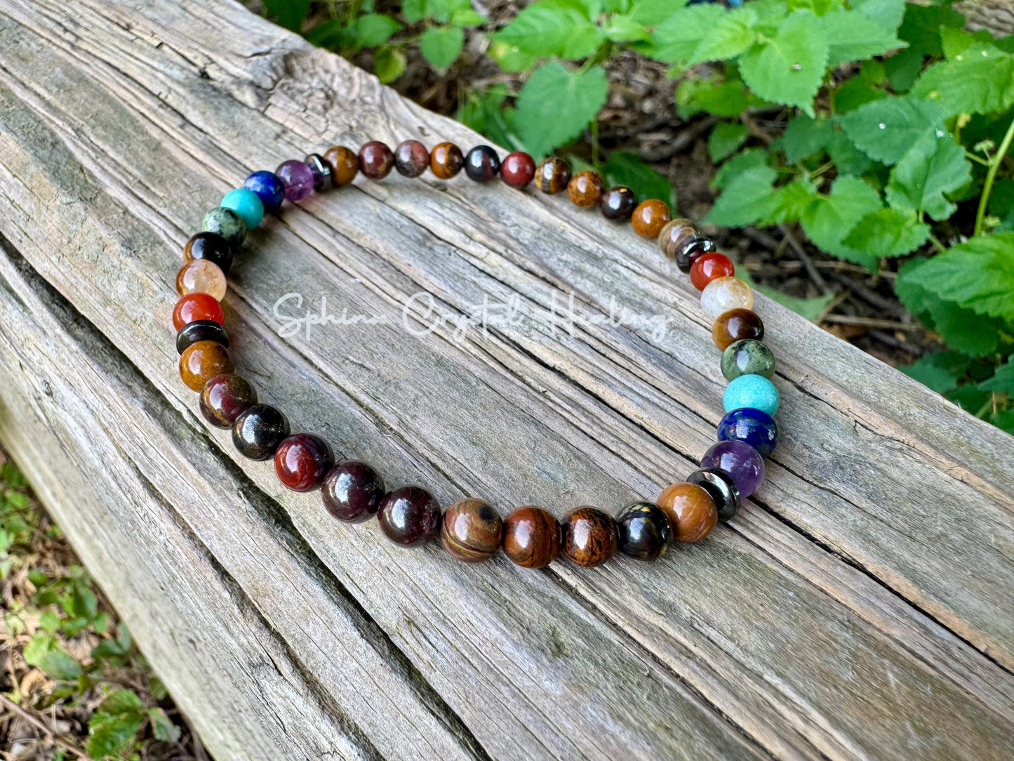 Strength Protection & Courage - AAA High Grade Red Tiger Iron - Chakra Energy Balance - Real Quality Crystal Healing Gemstone Anklet