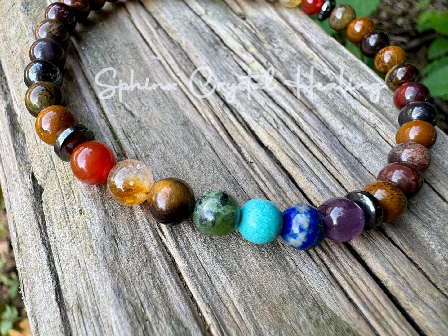 Strength Protection & Courage - AAA High Grade Red Tiger Iron - Chakra Energy Balance - Real Quality Crystal Healing Gemstone Anklet