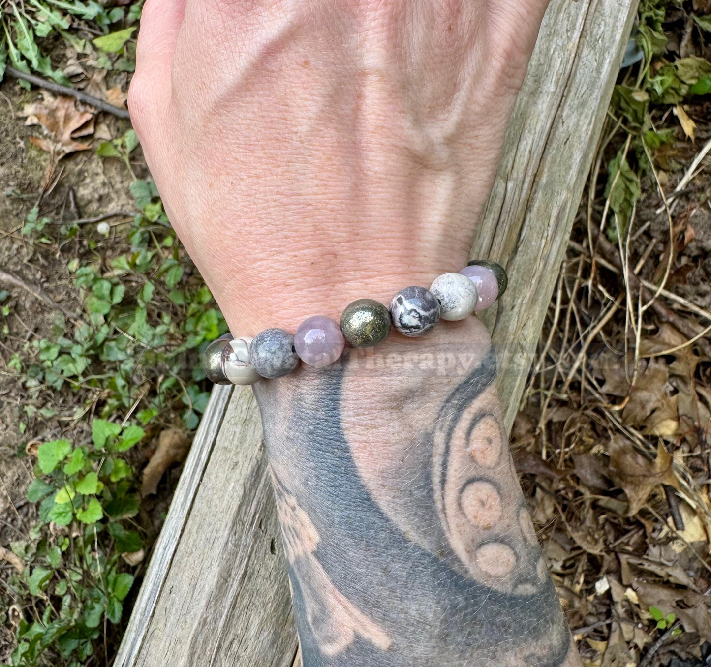 10MM Self Love & Spiritual Growth " The Four Noble Truths " Buddha Teachings Of Enlightenment - Real Quality Crystal Gemstone Bracelet