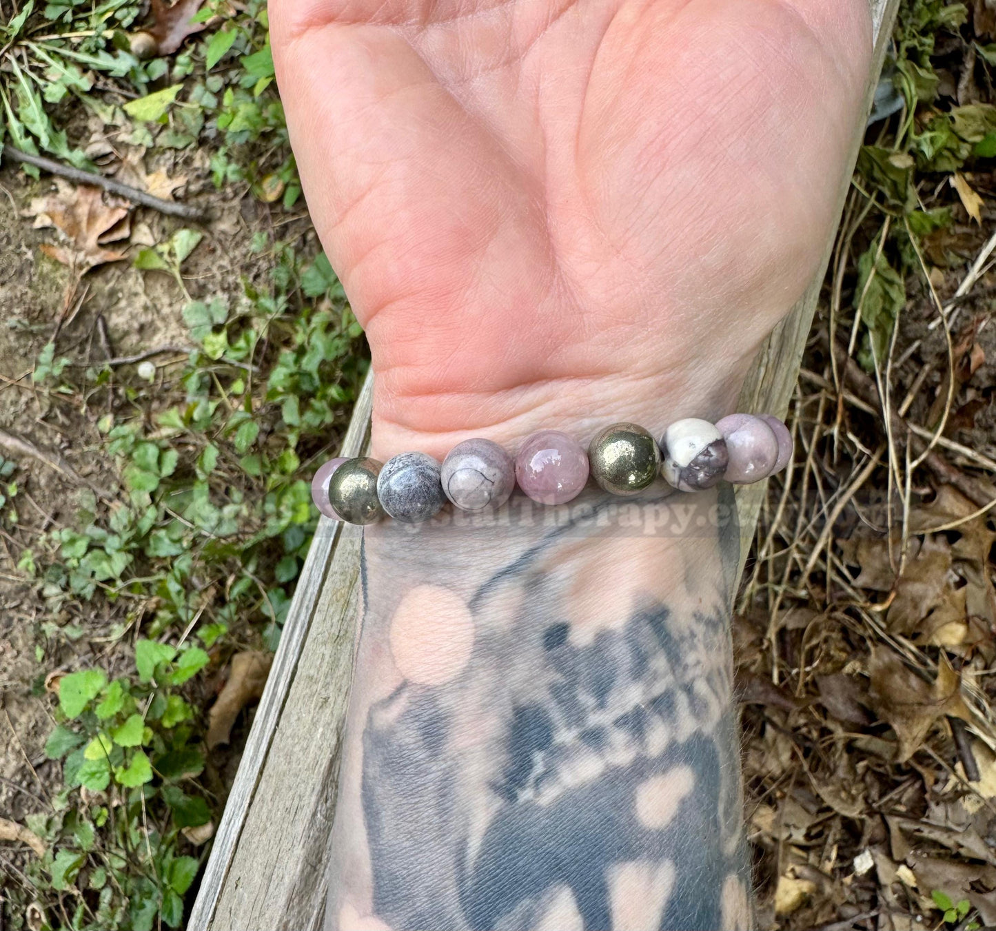 10MM Self Love & Spiritual Growth " The Four Noble Truths " Buddha Teachings Of Enlightenment - Real Quality Crystal Gemstone Bracelet