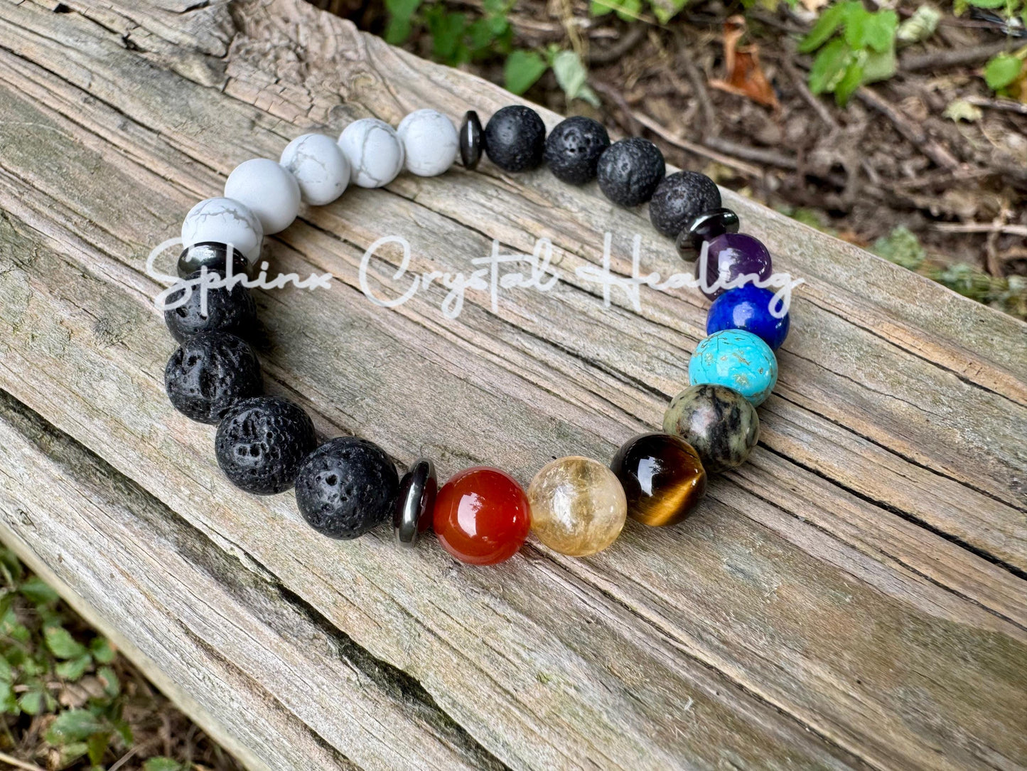 Chakra Balance - Protection Strength - White Howlite - AAA Crystal Therapy &  Holistic Healing - REAL High Quality Gemstone Bracelet