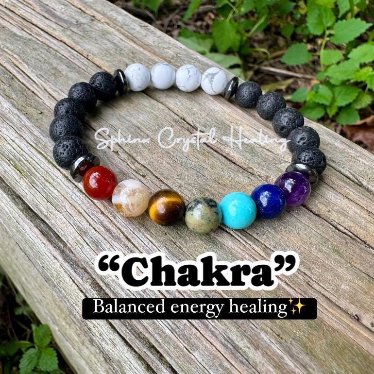Chakra Balance - Protection Strength - White Howlite - AAA Crystal Therapy &  Holistic Healing - REAL High Quality Gemstone Bracelet