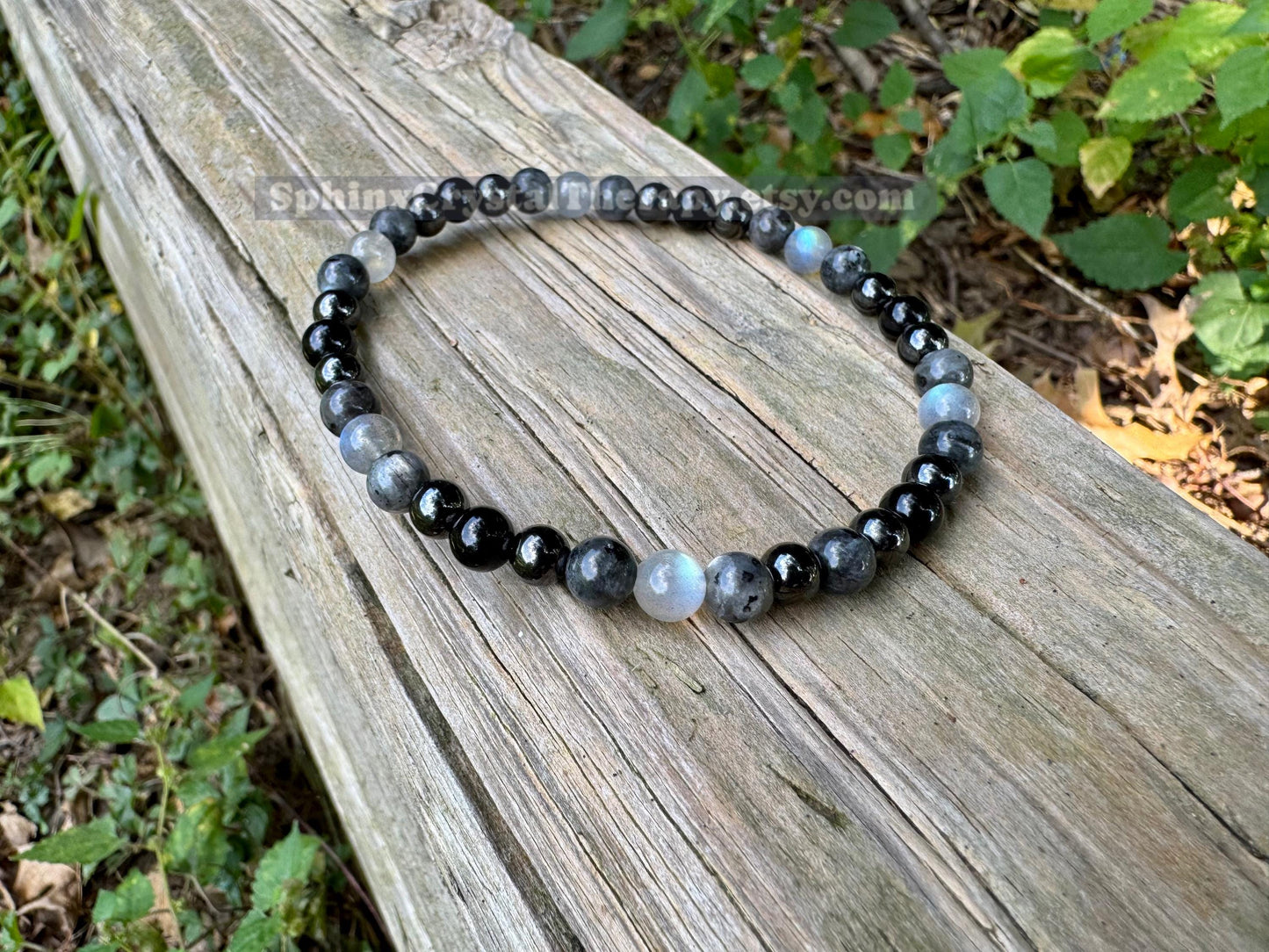 Empath Protection Anklet - Absorb Negativity " The Empath's Rainboots " - Empathy Aura Shield - Black Tourmaline Gemstone Crystal Healing