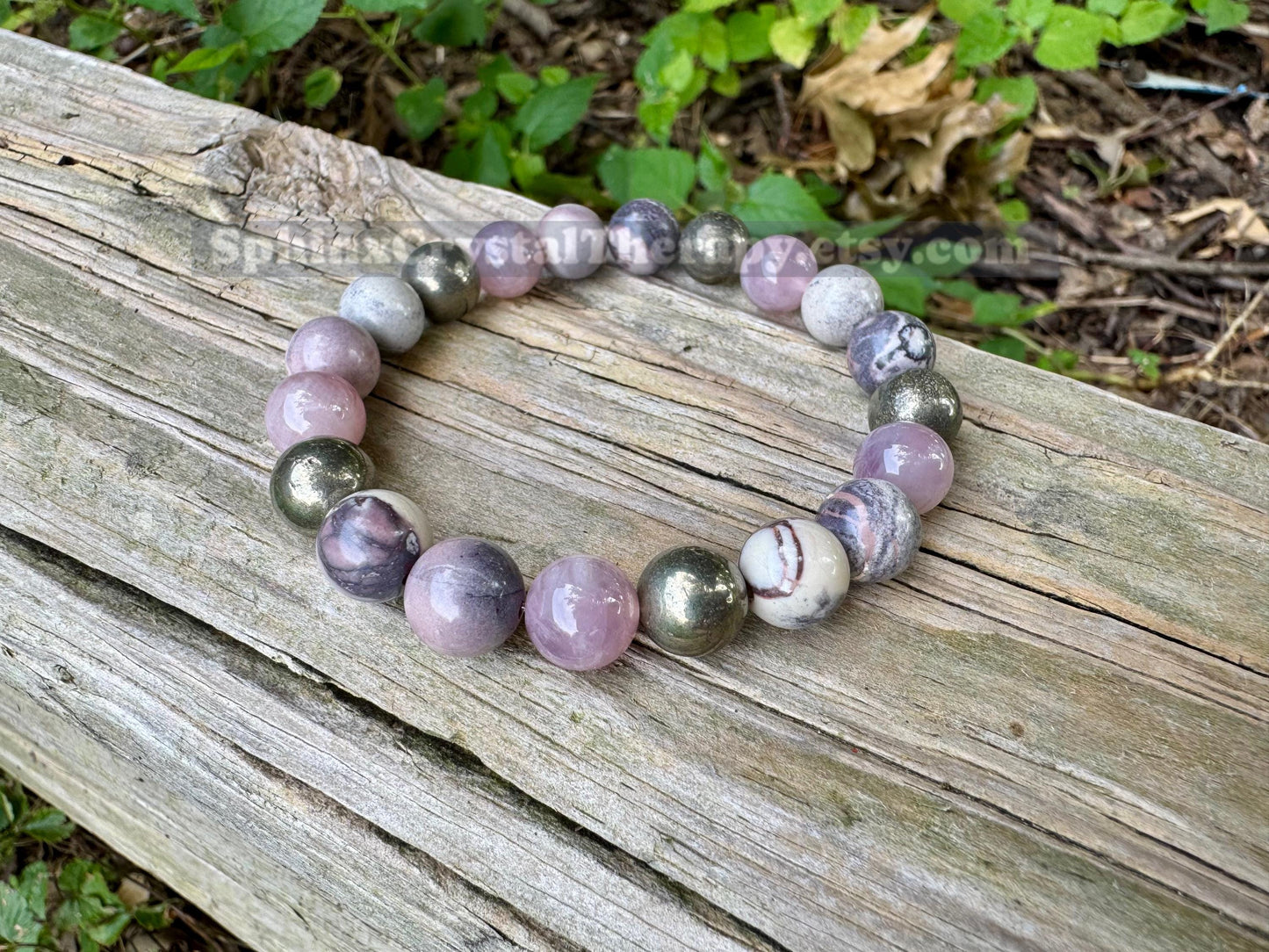 10MM Self Love & Spiritual Growth " The Four Noble Truths " Buddha Teachings Of Enlightenment - Real Quality Crystal Gemstone Bracelet