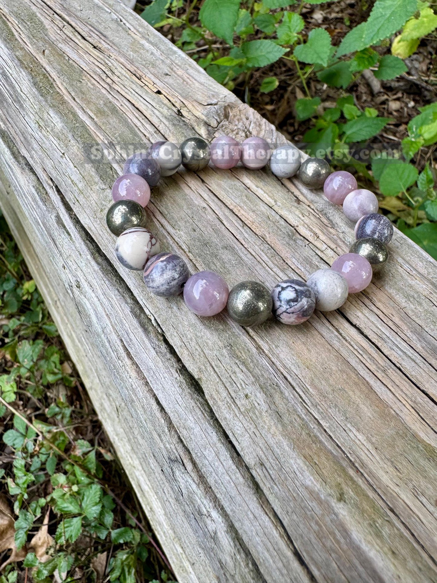 10MM Self Love & Spiritual Growth " The Four Noble Truths " Buddha Teachings Of Enlightenment - Real Quality Crystal Gemstone Bracelet