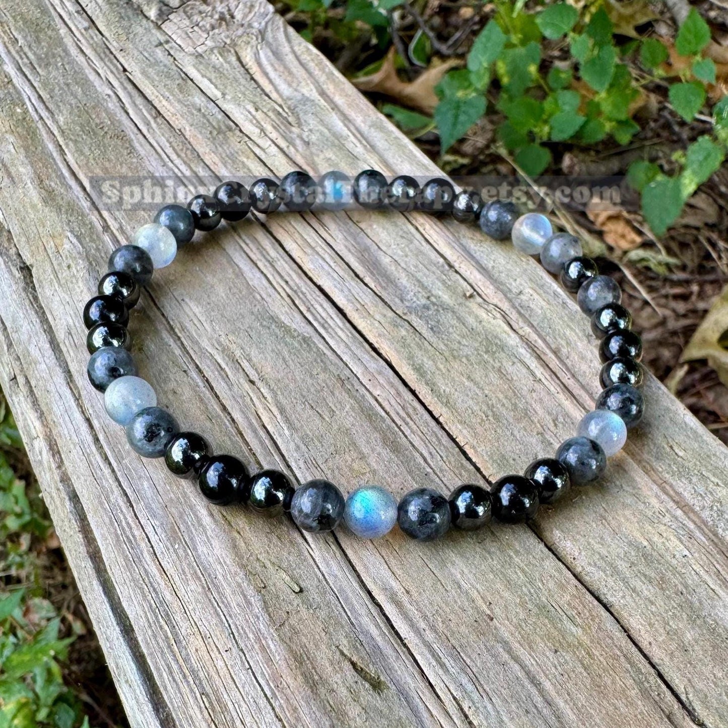 Empath Protection Anklet - Absorb Negativity " The Empath's Rainboots " - Empathy Aura Shield - Black Tourmaline Gemstone Crystal Healing