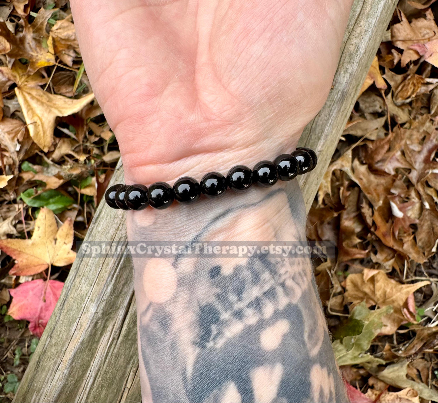 8mm Aura Protection - PASTEL Chakra Balance Stones -  Empath Support - Amethyst - Black Onyx - Hematite - Crystal Healing Gemstone Bracelet