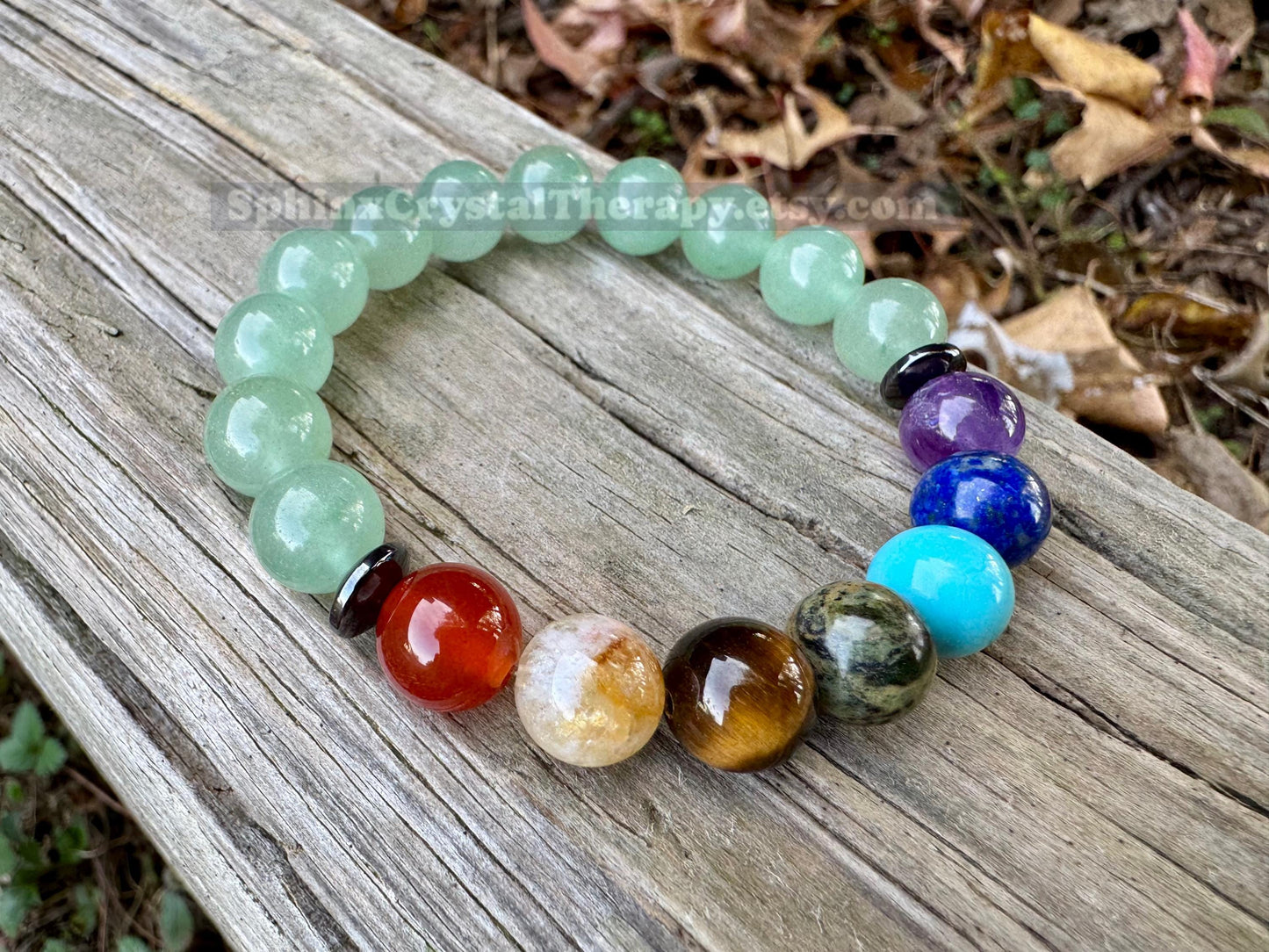 10mm Calming Heart Healer - Green Aventurine - Chakra Balance Energy - Emotional Stress Support - Peaceful Crystal Healing Gemstones